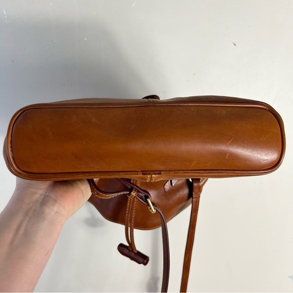 Dooney & Bourke Florentine Medium Toggle Crossbody In Natural Italian Leather - Picture 15 of 16